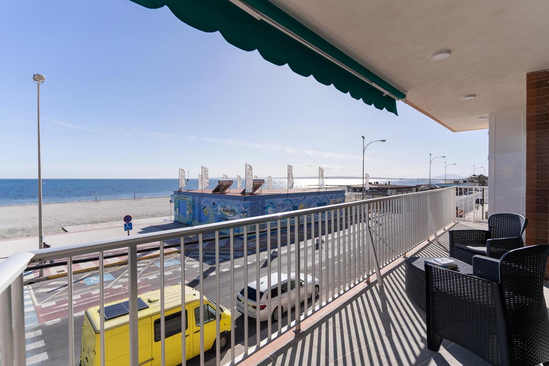 Rentafive Primera Linea Terraza Reformado Santa Pola Luaran gambar