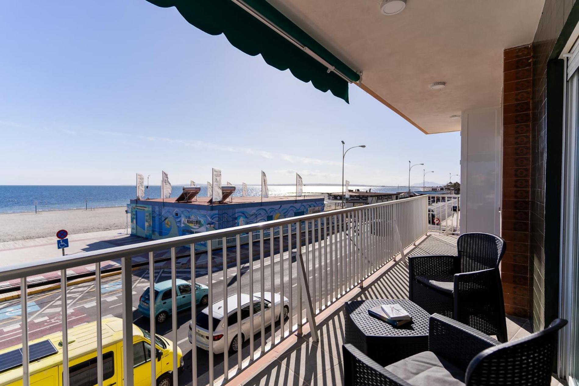 Rentafive Primera Linea Terraza Reformado Santa Pola Luaran gambar