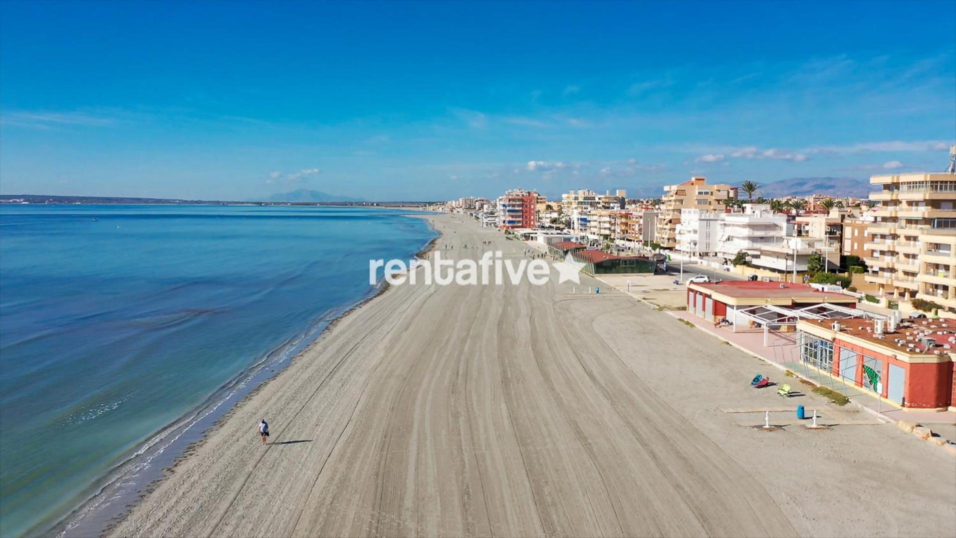 Rentafive Primera Linea Terraza Reformado Santa Pola Luaran gambar