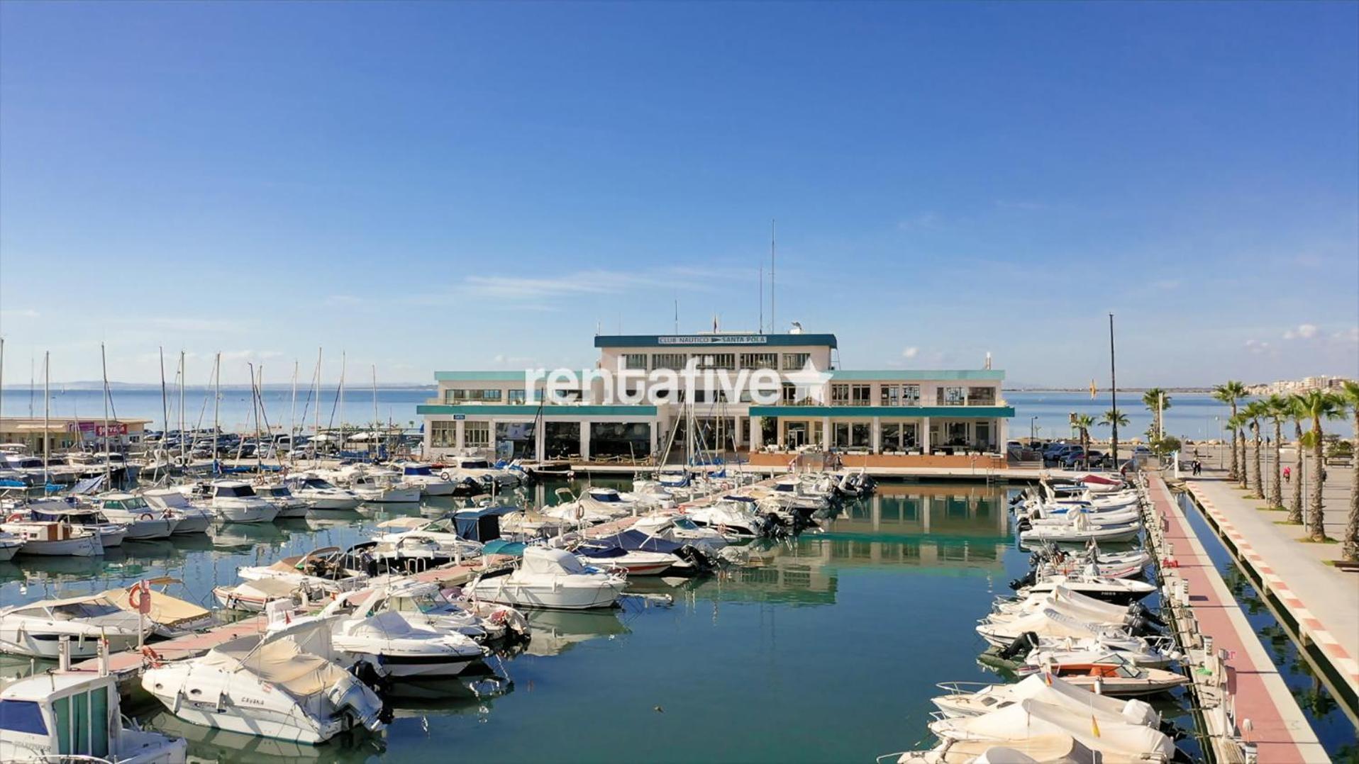Rentafive Primera Linea Terraza Reformado Santa Pola Luaran gambar