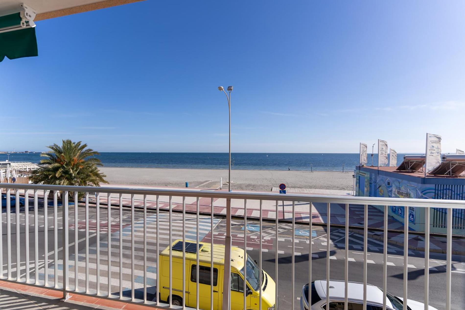 Rentafive Primera Linea Terraza Reformado Santa Pola Luaran gambar