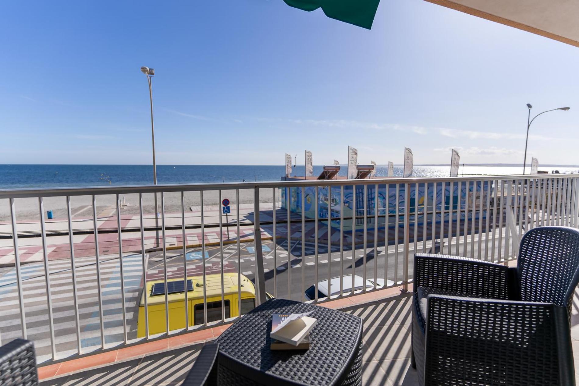 Rentafive Primera Linea Terraza Reformado Santa Pola Luaran gambar