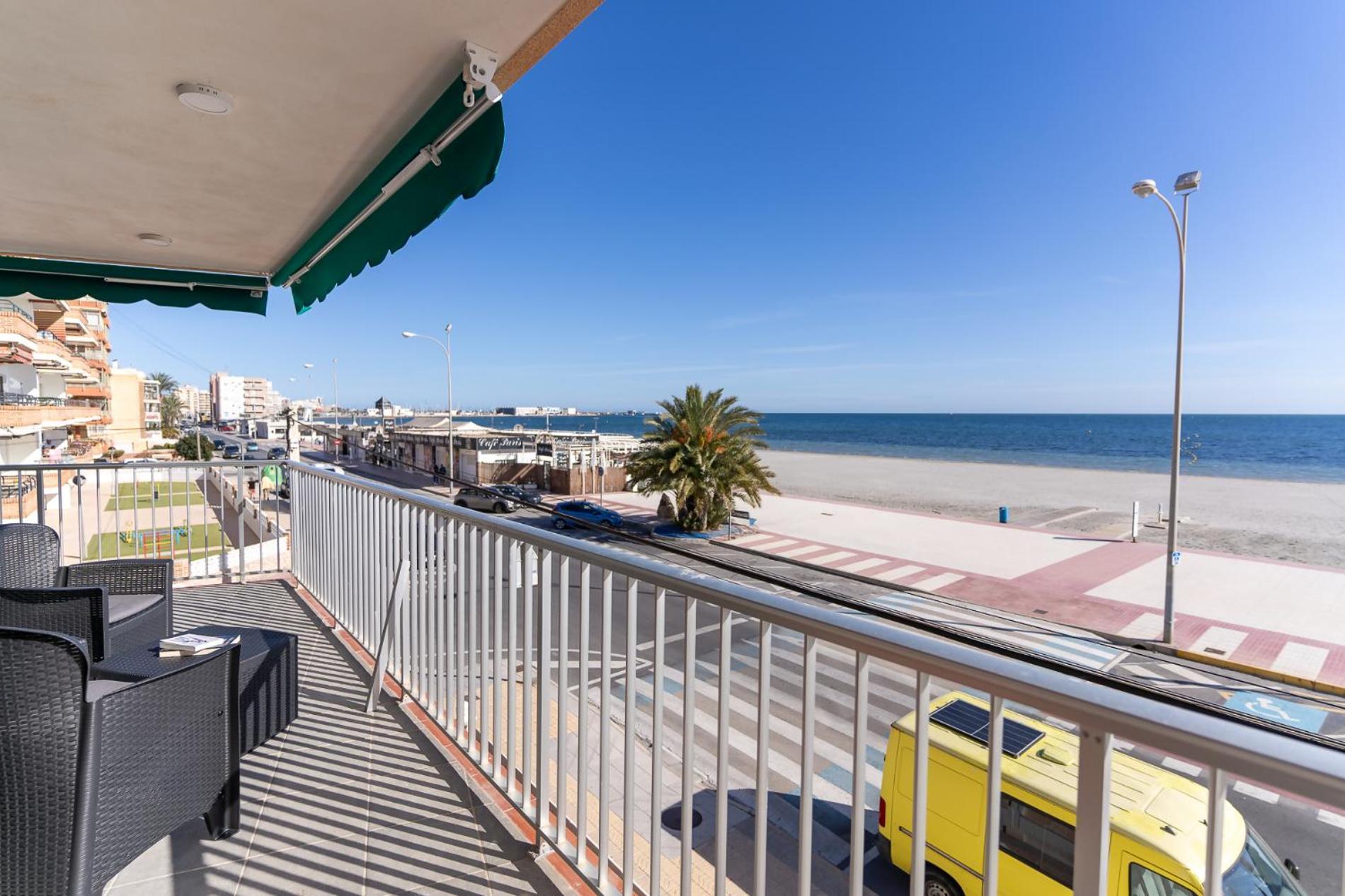 Rentafive Primera Linea Terraza Reformado Santa Pola Luaran gambar